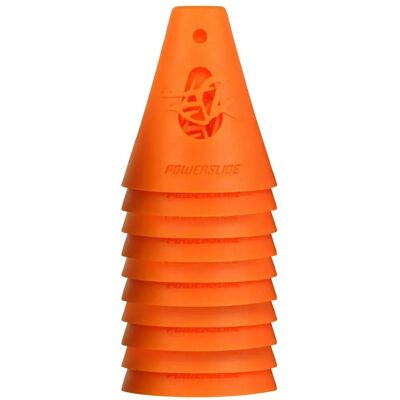 Powerslide Cônes 10 Unités Orange One Size - Publicité Powerslide Cônes 10 Unités Orange One Size - Publicité