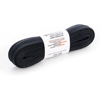 Tempish Lacets Hockey 200-320 Cm Black 200 cm - Publicité Tempish Lacets Hockey 200-320 Cm Black 200 cm - Publicité