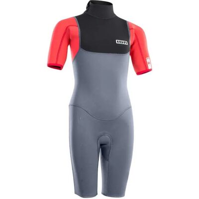 Ion Shorty à Manches Courtes Avec Fermeture éclair Au Dos Pour Junior Capture 2/2 Mm Steel Blue / Red / Black 12 Années - Publicité Ion Shorty à Manches Courtes Avec Fermeture éclair Au Dos Pour Junior Capture 2/2 Mm Steel Blue / Red / Black 12 Années - Publicité