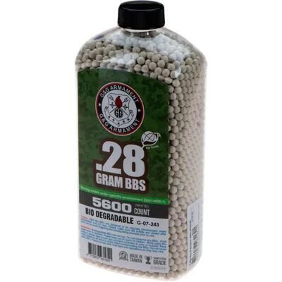 G&g Billes D´airsoft 0.28g Bio Precision Bbs 5600rds White One Size unisex - Publicité G&g Billes D´airsoft 0.28g Bio Precision Bbs 5600rds White One Size unisex - Publicité