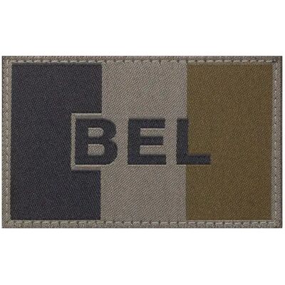 Clawgear Écusson Drapeau Belge Grey Brown One Size - Publicité Clawgear Écusson Drapeau Belge Grey Brown One Size - Publicité