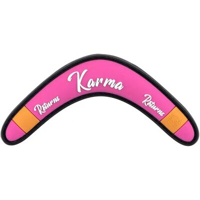 Jtg Écusson En Caoutchouc Pour Sacs Karma Returns Pink One Size - Publicité Jtg Écusson En Caoutchouc Pour Sacs Karma Returns Pink One Size - Publicité