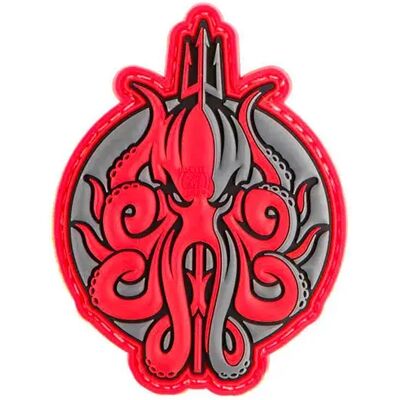 Jtg Écusson En Caoutchouc Pour Sacs Release The Kraken Red One Size - Publicité Jtg Écusson En Caoutchouc Pour Sacs Release The Kraken Red One Size - Publicité