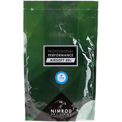 Nimrod Billes D´airsoft 0.20g Bb Professional Performance 5000rds White One Size - Publicité Nimrod Billes D´airsoft 0.20g Bb Professional Performance 5000rds White One Size - Publicité