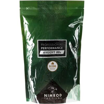Nimrod Billes D´airsoft 0.23g Bb Professional Performance 4350rds White One Size - Publicité Nimrod Billes D´airsoft 0.23g Bb Professional Performance 4350rds White One Size - Publicité