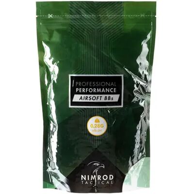Nimrod Billes D´airsoft 0.28g Bb Professional Performance 3570rds White One Size - Publicité Nimrod Billes D´airsoft 0.28g Bb Professional Performance 3570rds White One Size - Publicité
