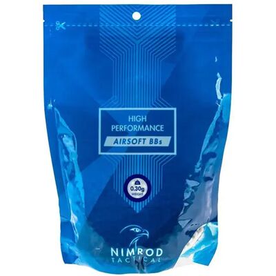 Nimrod Billes D´airsoft 0.30g Bb High Performance 3335rds White One Size - Publicité Nimrod Billes D´airsoft 0.30g Bb High Performance 3335rds White One Size - Publicité