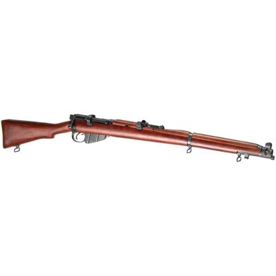 S&t Sniper Airsoft Lee Enfield No1 Mk Iii Real Wood Brown One Size unisex - Publicité S&t Sniper Airsoft Lee Enfield No1 Mk Iii Real Wood Brown One Size unisex - Publicité