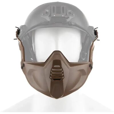 Fma Masque Facial Fast Helmet Half Desert One Size - Publicité Fma Masque Facial Fast Helmet Half Desert One Size - Publicité