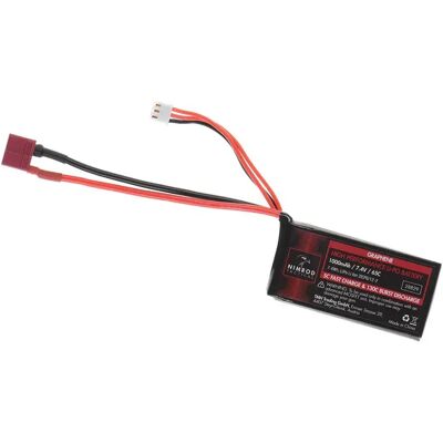 Nimrod Batterie Lipo 7.4v 1000mah 65c Graphene Peq Type T-plug Black One Size - Publicité Nimrod Batterie Lipo 7.4v 1000mah 65c Graphene Peq Type T-plug Black One Size - Publicité