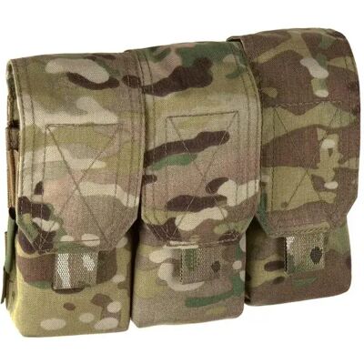 Warrior Assault Systems Poche à Chargeur Triple Covered M4 5.56mm Multicam One Size - Publicité Warrior Assault Systems Poche à Chargeur Triple Covered M4 5.56mm Multicam One Size - Publicité