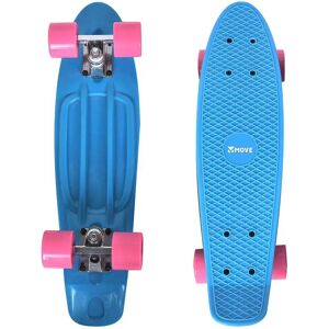 Planche à roulettes Old School Rétro - 57,5cm - Bleu - Publicité Planche à roulettes Old School Rétro - 57,5cm - Bleu - Publicité
