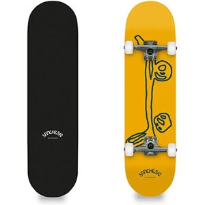 Sancheski Skateboard Junior 7.6´´ Mini Logo Yellow One Size unisex - Publicité Sancheski Skateboard Junior 7.6´´ Mini Logo Yellow One Size unisex - Publicité
