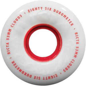 Ricta Roues De Skateboard Clouds Red 57 mm unisex - Publicité Ricta Roues De Skateboard Clouds Red 57 mm unisex - Publicité