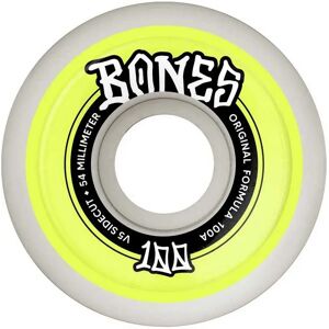 Bones Roues De Skateboard Sidecut V5 White 54mm/100A unisex - Publicité Bones Roues De Skateboard Sidecut V5 White 54mm/100A unisex - Publicité