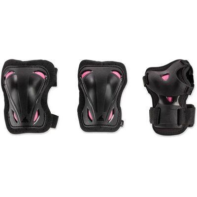 Rollerblade Protecteur Skate Gear 3 Pack Black / Raspberry L Homme,Femme - Publicité Rollerblade Protecteur Skate Gear 3 Pack Black / Raspberry L Homme,Femme - Publicité