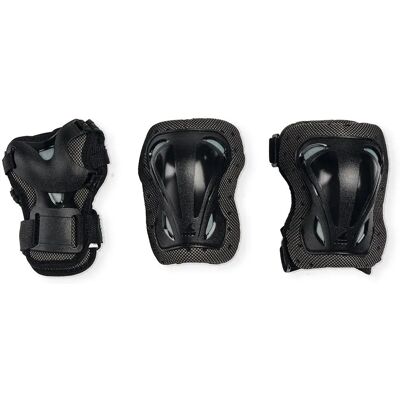 Rollerblade Coudières Skate Gear 3 Pack Black 2XS Garçon,Fille - Publicité Rollerblade Coudières Skate Gear 3 Pack Black 2XS Garçon,Fille - Publicité