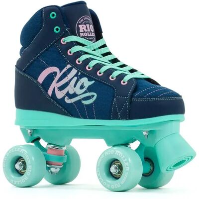 Rio Roller Patins à Roulettes Lumina Junior Navy / Green EU 34 Garçon,Fille - Publicité Rio Roller Patins à Roulettes Lumina Junior Navy / Green EU 34 Garçon,Fille - Publicité
