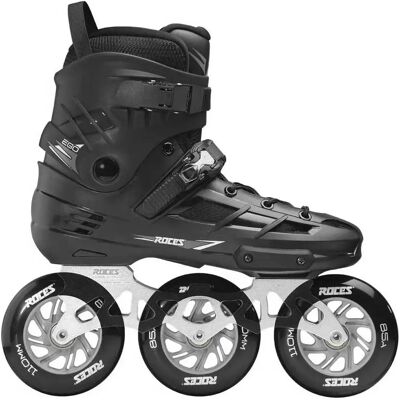 Roces EGO 3x110 TIF Patins en ligne - Noir - Grande taille unisexe - Publicité Roces EGO 3x110 TIF Patins en ligne - Noir - Grande taille unisexe - Publicité