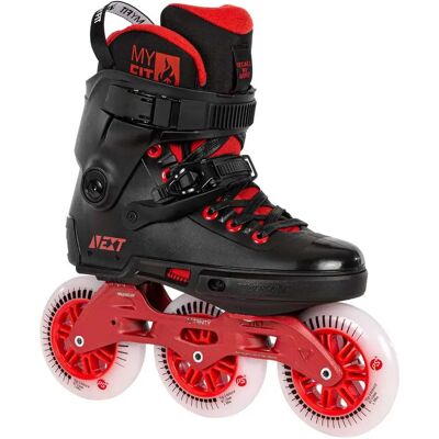 Patins en Ligne Powerslide Next 110 Rouge/Noir - Freestyle Urbain - Publicité Patins en Ligne Powerslide Next 110 Rouge/Noir - Freestyle Urbain - Publicité