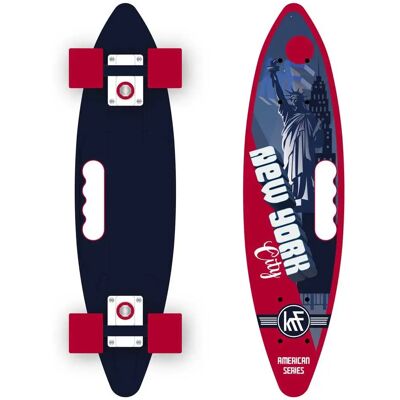 KRF Flip New York Cruiser - Skateboard de haute qualité pour explorer la ville - Publicité KRF Flip New York Cruiser - Skateboard de haute qualité pour explorer la ville - Publicité