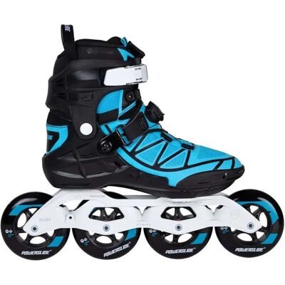 Rolles en Ligne Powerslide Argon Bluebird 100 - Fitness Loisir - Publicité Rolles en Ligne Powerslide Argon Bluebird 100 - Fitness Loisir - Publicité