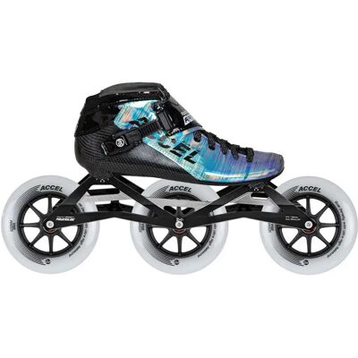 Powerslide Accel Race Reflective 125 Patins en Ligne Bleus - Patins en Ligne - Publicité Powerslide Accel Race Reflective 125 Patins en Ligne Bleus - Patins en Ligne - Publicité