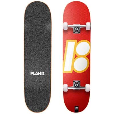 Plan B Skateboard Slanted Og Red 7.75´´x31.6´´ One Size unisex - Publicité Plan B Skateboard Slanted Og Red 7.75´´x31.6´´ One Size unisex - Publicité