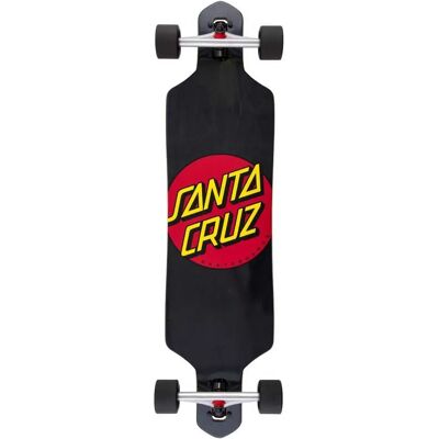 Longboard Santa Cruz Drop-through - Point Classique Skateboard - Publicité Longboard Santa Cruz Drop-through - Point Classique Skateboard - Publicité