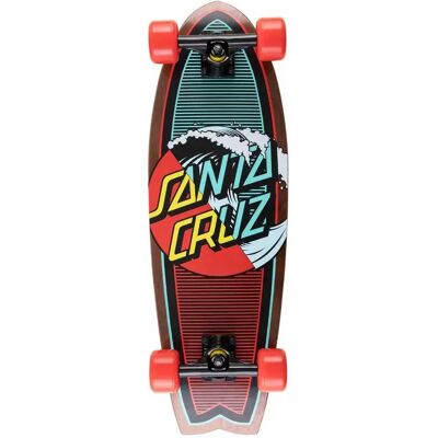 Santa Cruz Planche à Roulettes Cruiser Classic Wave Splice 8.8 X 27.7 Shark One Size unisex - Publicité Santa Cruz Planche à Roulettes Cruiser Classic Wave Splice 8.8 X 27.7 Shark One Size unisex - Publicité
