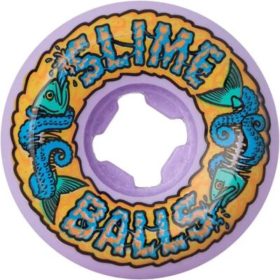 Santa Cruz Roues De Skateboard Fish Balls Speed Balls Purple 54 mm/99A unisex - Publicité Santa Cruz Roues De Skateboard Fish Balls Speed Balls Purple 54 mm/99A unisex - Publicité