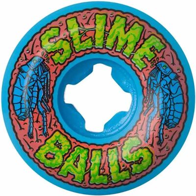Santa Cruz Roues De Skateboard Flea Balls Speed Balls Blue 53 mm/99A unisex - Publicité Santa Cruz Roues De Skateboard Flea Balls Speed Balls Blue 53 mm/99A unisex - Publicité
