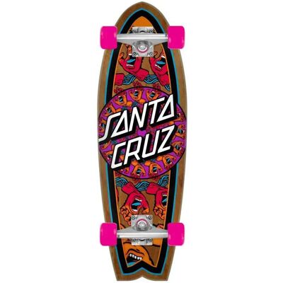 Santa Cruz Planche à Roulettes Cruiser Mandala Hand 8.8 X 27.7 Shark One Size unisex - Publicité Santa Cruz Planche à Roulettes Cruiser Mandala Hand 8.8 X 27.7 Shark One Size unisex - Publicité