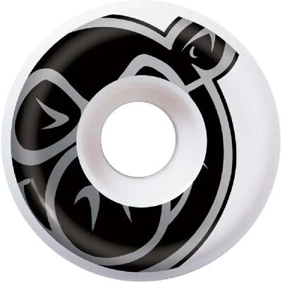 Roues de skateboard Pig Prime 53mm Blancs Pig Wheels - Publicité Roues de skateboard Pig Prime 53mm Blancs Pig Wheels - Publicité