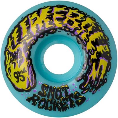 Santa Cruz Roues De Skateboard Snot Rockets Pastel Blue 53 mm/95A unisex - Publicité Santa Cruz Roues De Skateboard Snot Rockets Pastel Blue 53 mm/95A unisex - Publicité