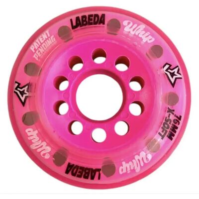 Labeda Roues De Patins Whip X-soft 1 Unité Pink / Pink 80 mm unisex - Publicité Labeda Roues De Patins Whip X-soft 1 Unité Pink / Pink 80 mm unisex - Publicité