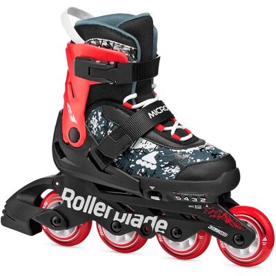 Rollerblade Patins à Roues Alignées Pour Enfants Microblade Sl Black / Red EU 28 Garçon,Fille - Publicité Rollerblade Patins à Roues Alignées Pour Enfants Microblade Sl Black / Red EU 28 Garçon,Fille - Publicité