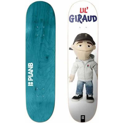 Plan B Planche De Skateboard Lil´ Buddies Giraud 8.125´´ 31.75 Pouces unisex - Publicité Plan B Planche De Skateboard Lil´ Buddies Giraud 8.125´´ 31.75 Pouces unisex - Publicité