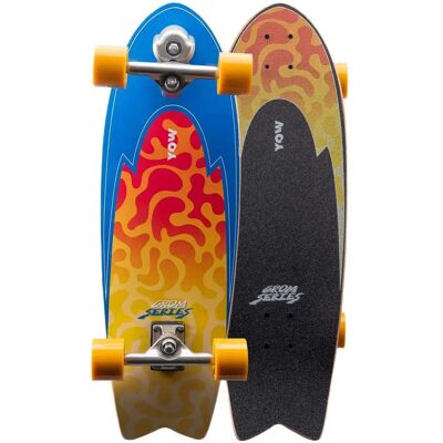 Yow Surfskate Huntington 30´´ Grom Series One Size unisex - Publicité Yow Surfskate Huntington 30´´ Grom Series One Size unisex - Publicité