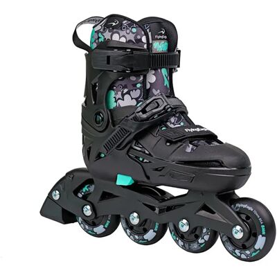 Flying Eagle Patins En Ligne Nt2 Nacht Black Mint EU 33-37 Homme,Femme - Publicité Flying Eagle Patins En Ligne Nt2 Nacht Black Mint EU 33-37 Homme,Femme - Publicité