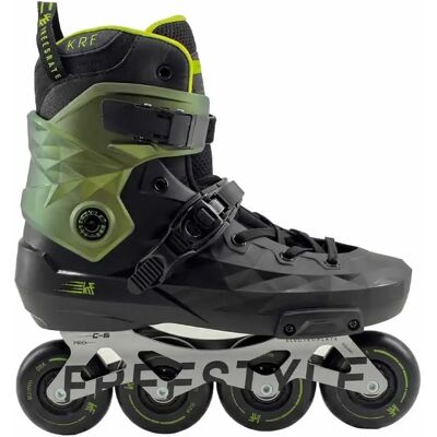 Krf Patins En Ligne B Frs C-6 Pro 4x80 Black / Green EU 39 Homme,Femme - Publicité Krf Patins En Ligne B Frs C-6 Pro 4x80 Black / Green EU 39 Homme,Femme - Publicité