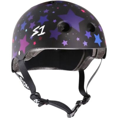 S-one Casque Lifer Black Matte Star 55.8 cm Homme,Femme - Publicité S-one Casque Lifer Black Matte Star 55.8 cm Homme,Femme - Publicité
