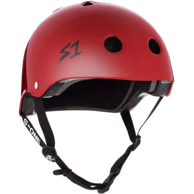 S-one Casque Lifer Blood Red 57.1 cm Homme,Femme - Publicité S-one Casque Lifer Blood Red 57.1 cm Homme,Femme - Publicité