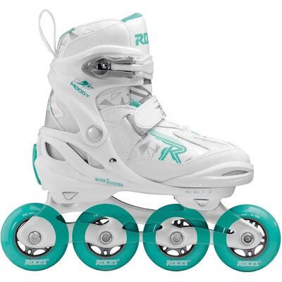Roces Moody Tif Patins en ligne - Réglables, Légers, Softboot - Publicité Roces Moody Tif Patins en ligne - Réglables, Légers, Softboot - Publicité