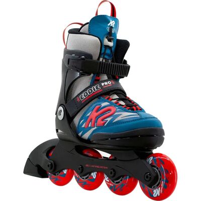 K2 Skates Patins à Roues Alignées Pour Enfants Eddie Pro EU 32-37 Garçon,Fille - Publicité K2 Skates Patins à Roues Alignées Pour Enfants Eddie Pro EU 32-37 Garçon,Fille - Publicité