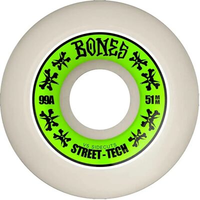 Bones Roues De Skateboard Sidecuts V5 Street Tech Formula 54 mm/99A unisex - Publicité Bones Roues De Skateboard Sidecuts V5 Street Tech Formula 54 mm/99A unisex - Publicité