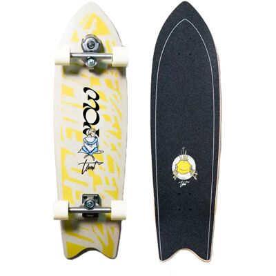 Yow Surfskate Longfish Lenart 35.5´´ Signature Series One Size unisex - Publicité Yow Surfskate Longfish Lenart 35.5´´ Signature Series One Size unisex - Publicité