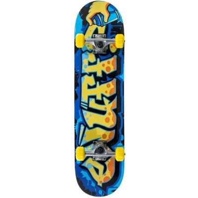 Enuff Graffiti II Skateboard Complet Jaune 7.75'' - Publicité Enuff Graffiti II Skateboard Complet Jaune 7.75'' - Publicité