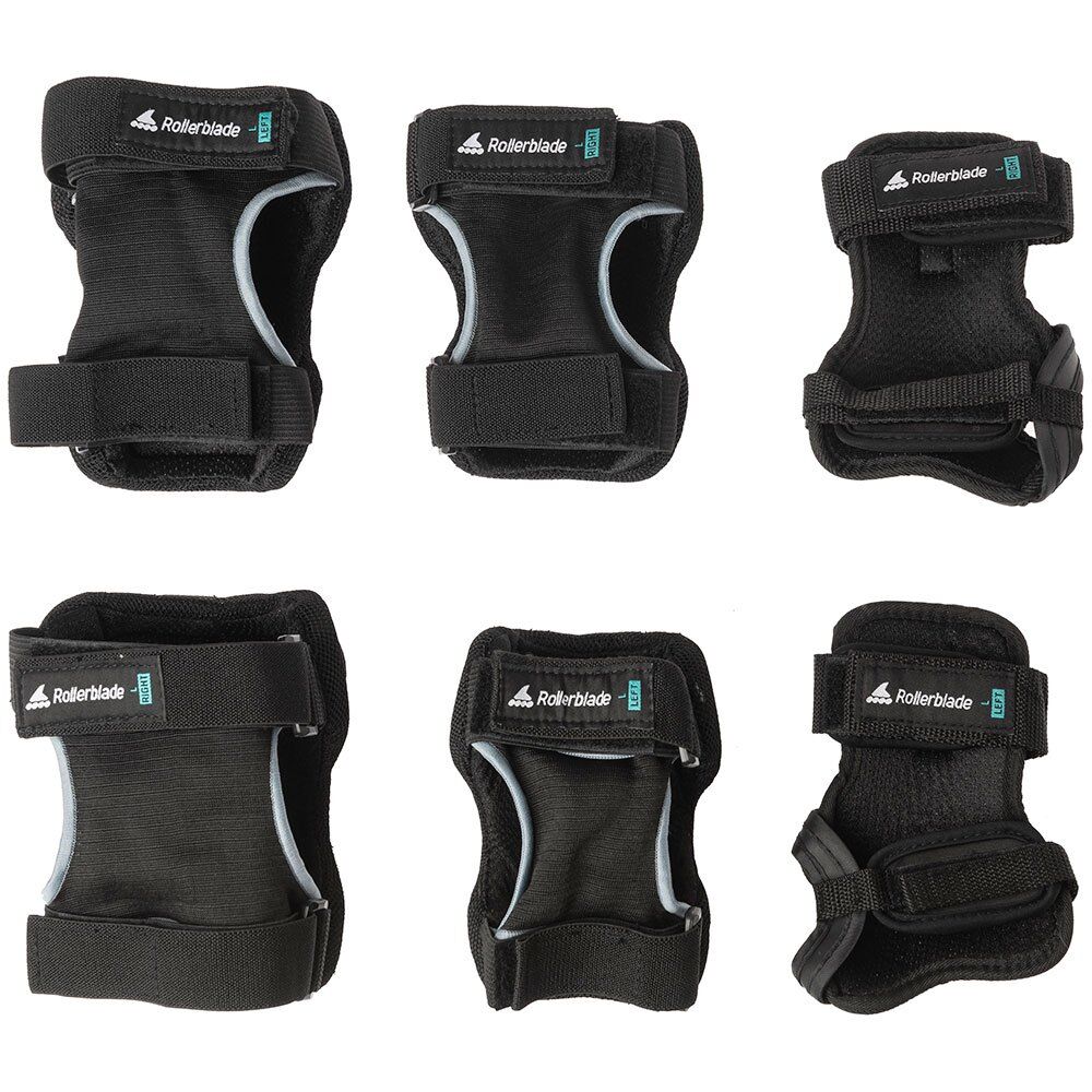 Rollerblade Skate Gear 3 Pack Protector Noir XL Noir XL unisex