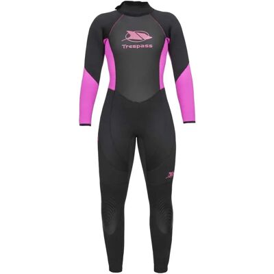 Trespass Combinaison En Néoprène à Manches Longues Et Fermeture éclair Dans Le Dos Pour Femme Aquaria 2 Mm Black L Femme - Publicité Trespass Combinaison En Néoprène à Manches Longues Et Fermeture éclair Dans Le Dos Pour Femme Aquaria 2 Mm Black L Femme - Publicité